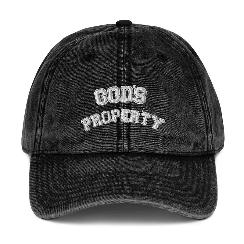 God's Property vintage cap